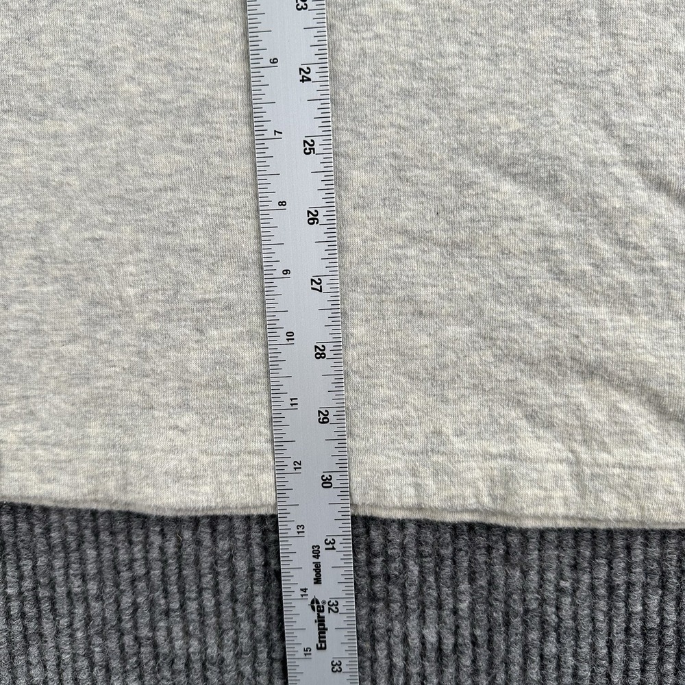 Vintage Polo Ralph Lauren Shirt Men Extra Large Tall Heather Gray Button Work - Picture 4 of 7